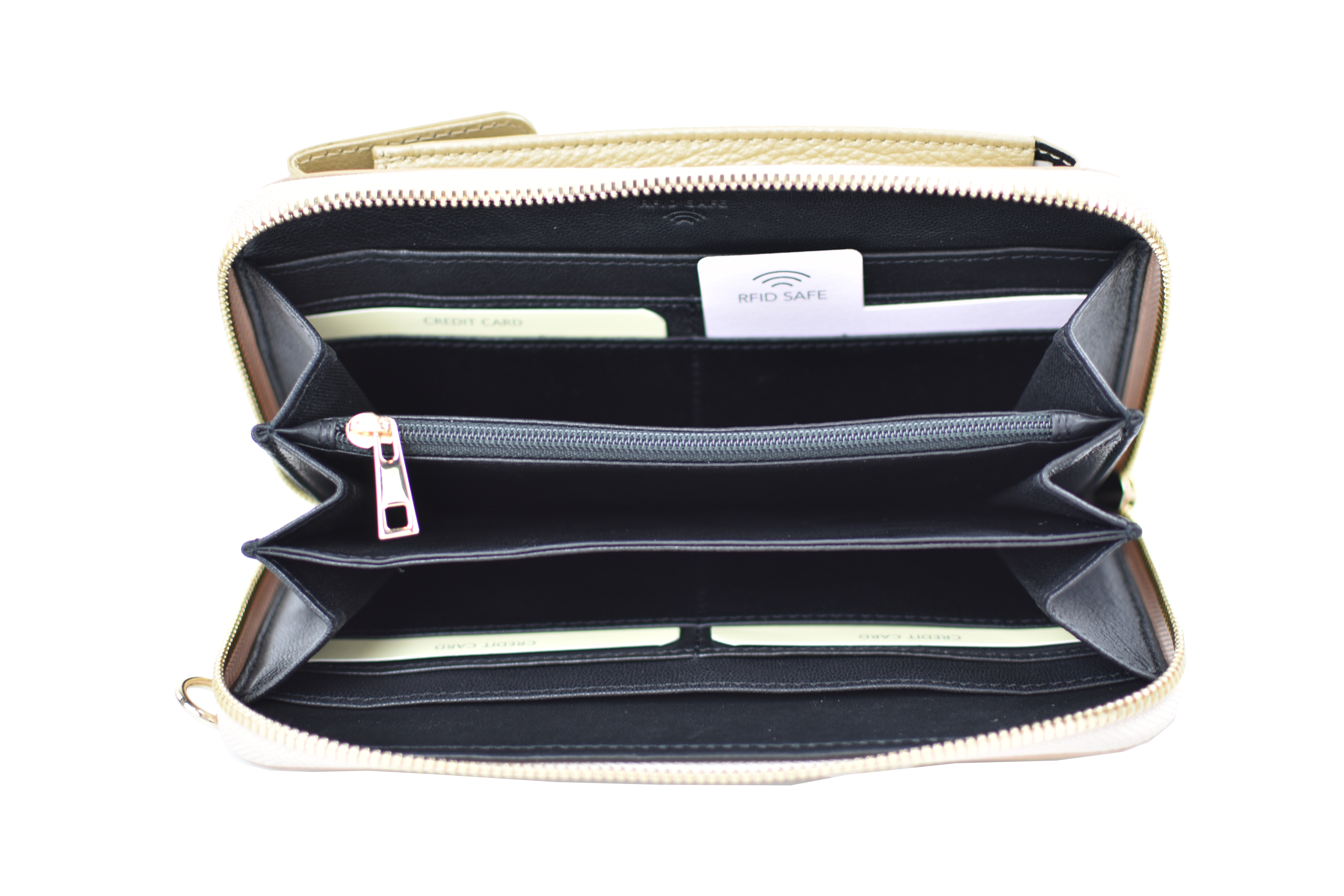 City Wallet A Mobilebag, light gold
